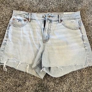 American Eagle Light Wash Denim Shorts